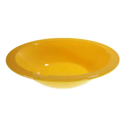 Swixz Polycarbonate Narrow Rimmed Bowls 172mm Yellow 12 Pack G2p100