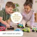 Olly and Oby Wooden Vehicles Assorted 9 Pack