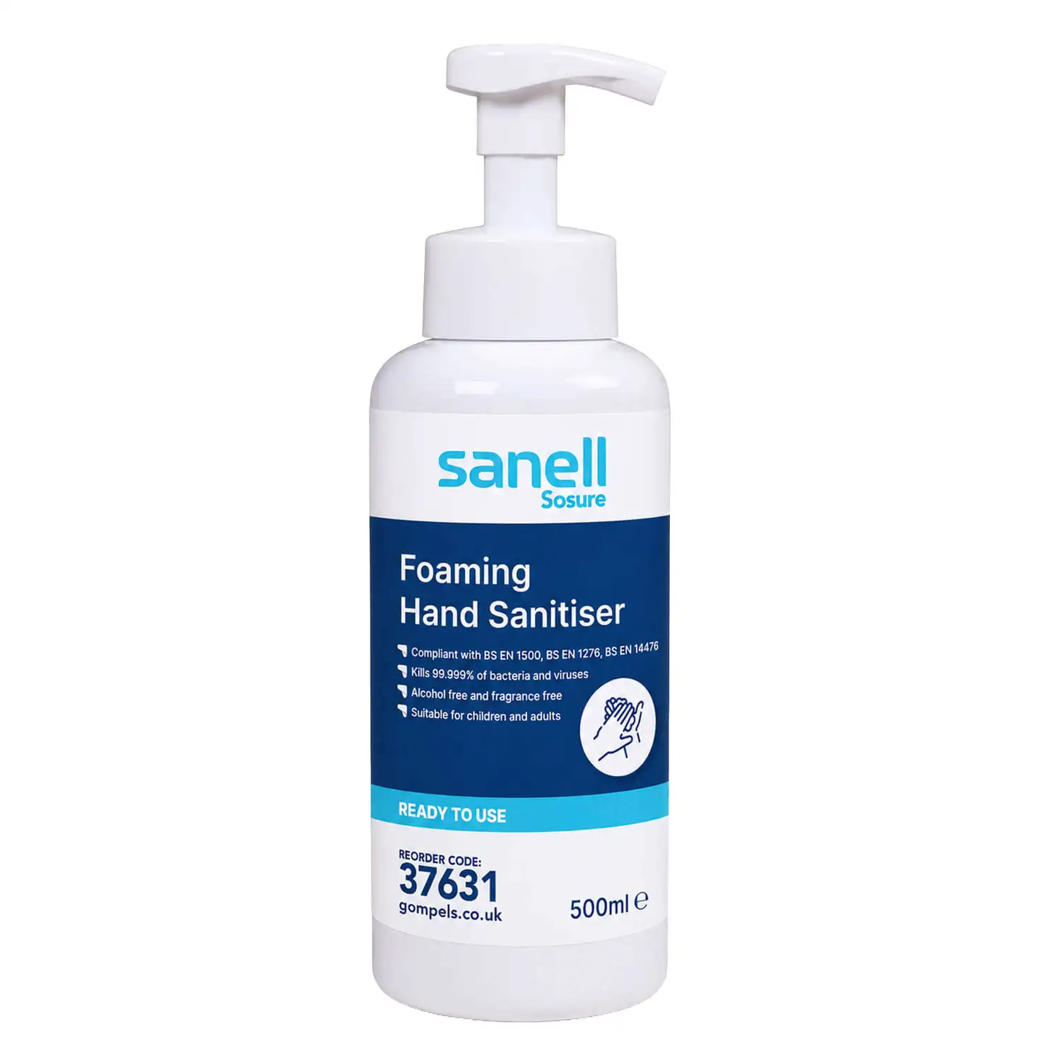Sanell Foaming Hand Sanitiser Mousse 500ml