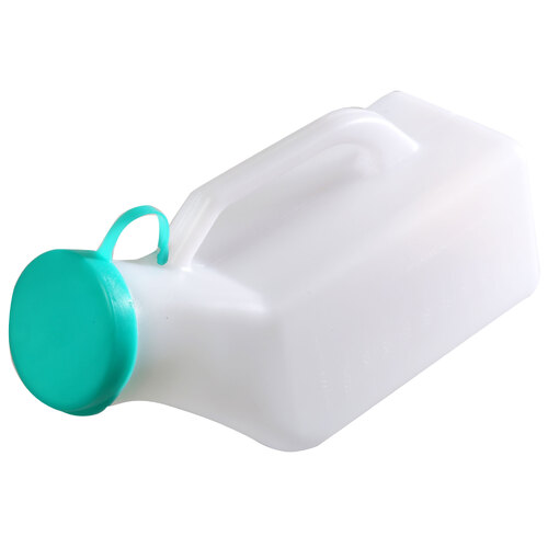 Male Urinal With Lid And Handle 1000ml in First Aid & Medical Supplies