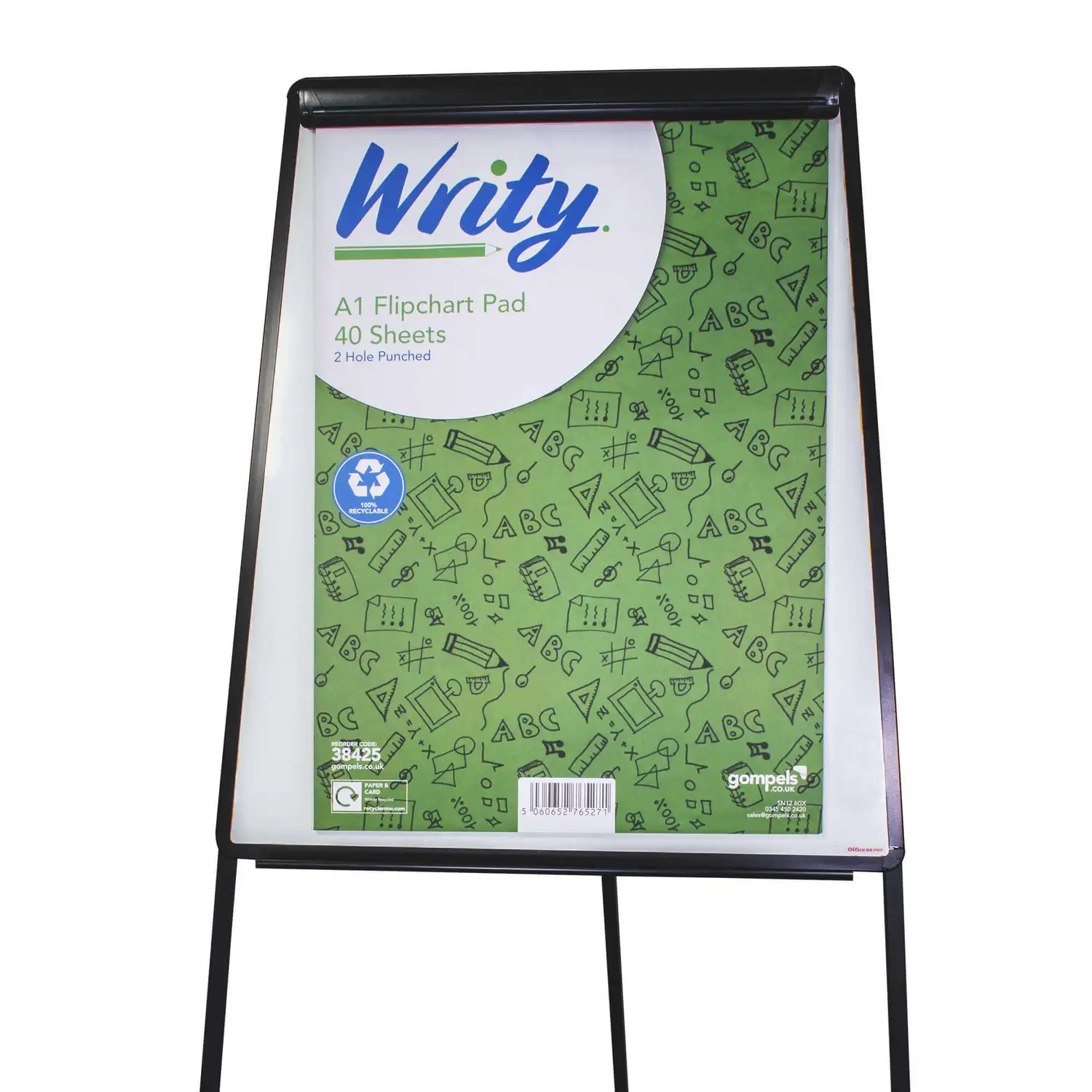 Writy A1 Flipchart Pad 5 Pack G3p90