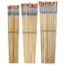 Artyom Round Brushes Long Handle Size 4/6/8 30 Pack