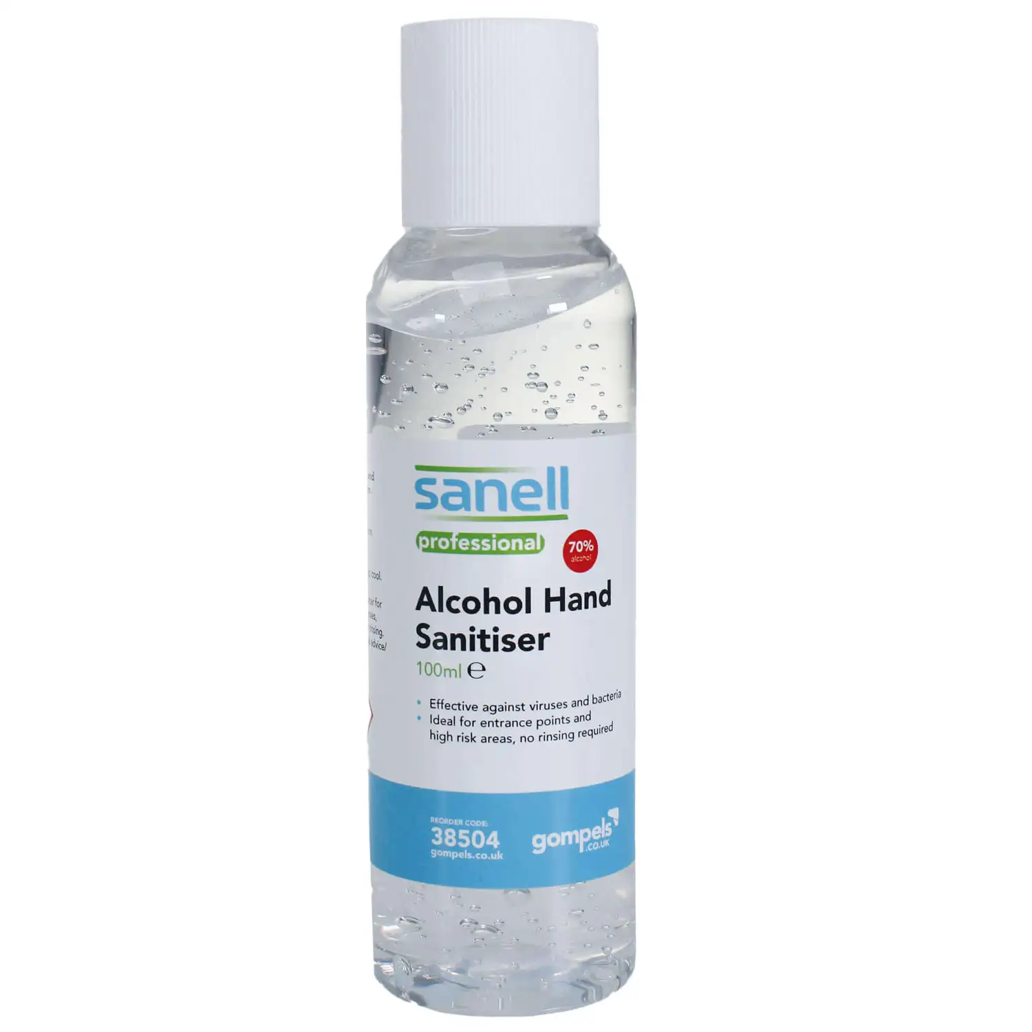 Sanell Alcohol Gel 100ml 12 Pack