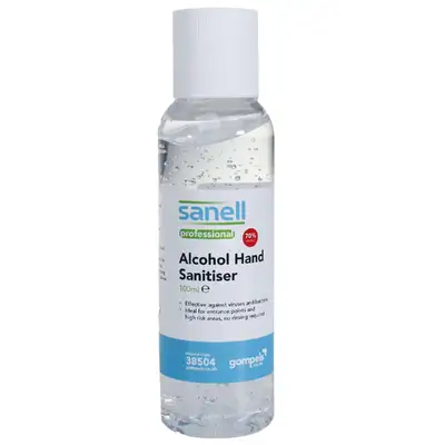 Sanell Alcohol Gel 100ml 12 Pack G3p80