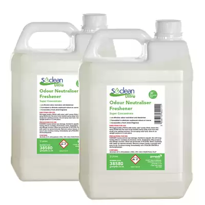 Soclean Ultra Odour Neutraliser Freshener Super Concentrate 2 Litre 2 Pack