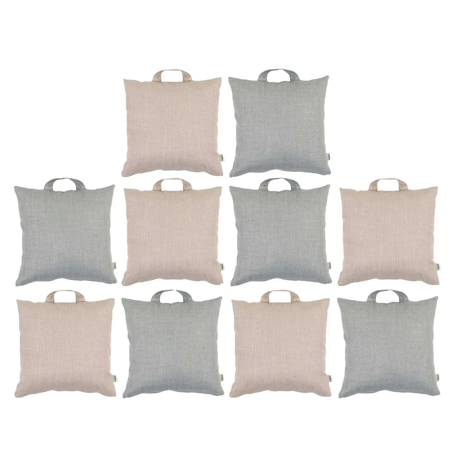 Natural Grab and Go Cushions 10 Pack