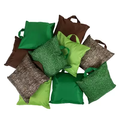 Natural Grab and Go Cushions 10 Pack