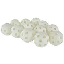 Floor Hockey Perforated Balls 12 Pack