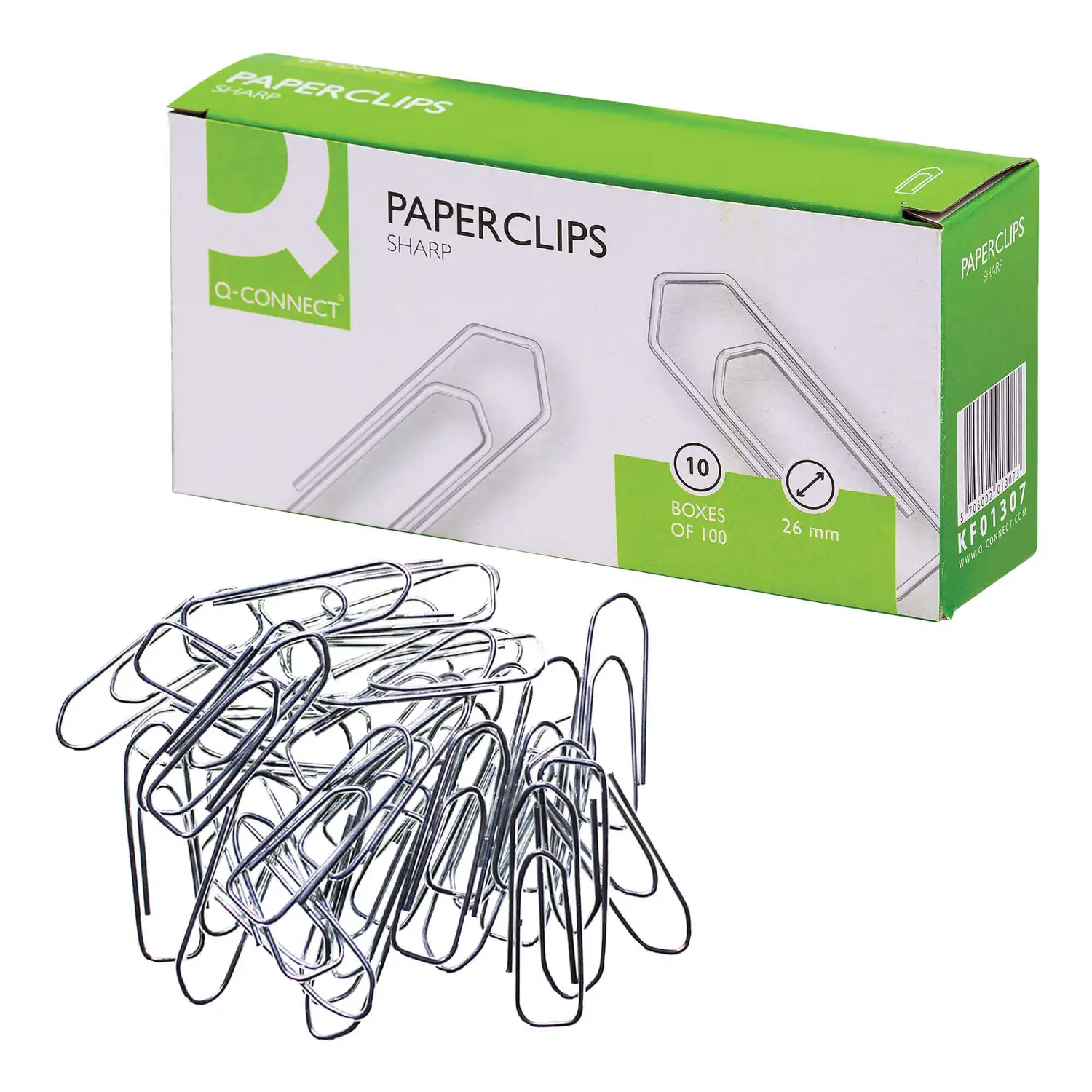 Paperclips Sharp 26mm 100 Pack Gompels Care & Nursery Supply