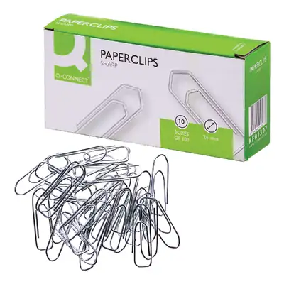 Paperclips Sharp 26mm 100 Pack G2p100