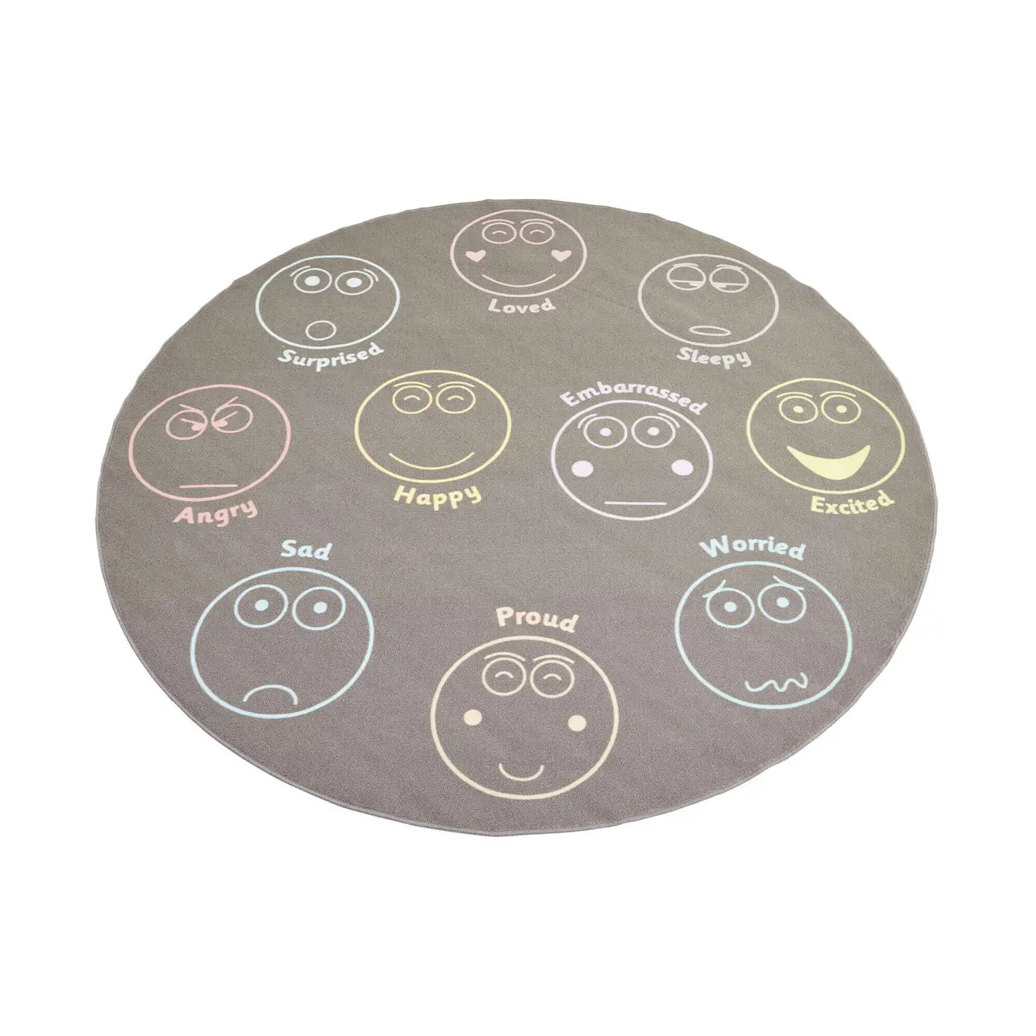 Emotions Circle Rug 2m x 2m