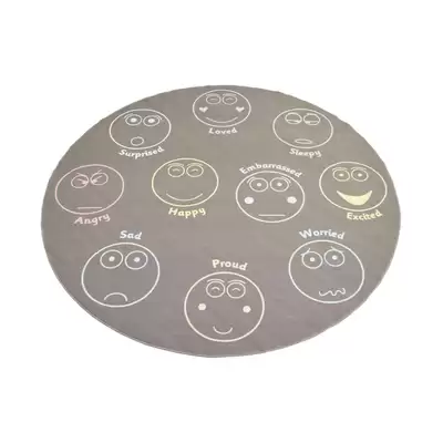 Emotions Circle Rug 2m x 2m