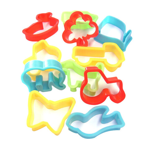 Plastic Cookie Cutters Set of 12 Gompels HealthCare