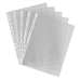 A4 Punched Pockets Clear 500 Pack G1p100