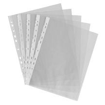 A4 Punched Pockets Clear 500 Pack