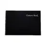 Visitor Record Book Black