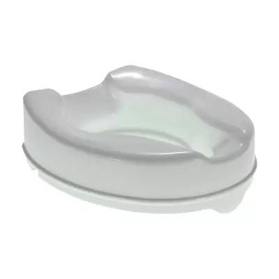 Raised Toilet Seat White 4"