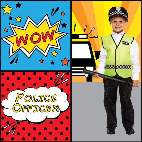 Early Years Police Costume in Arts & Crafts / Playtime Gompels