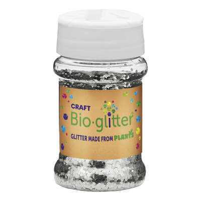 Craft Bio Glitter Silver 40g