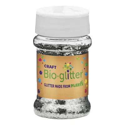 Craft Bio Glitter Silver 40g G1p100