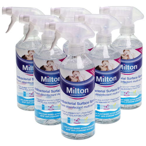 Milton Antibacterial Surface Spray x 6 Gompels HealthCare