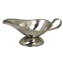 Gravy Boat Stainless Steel 80z