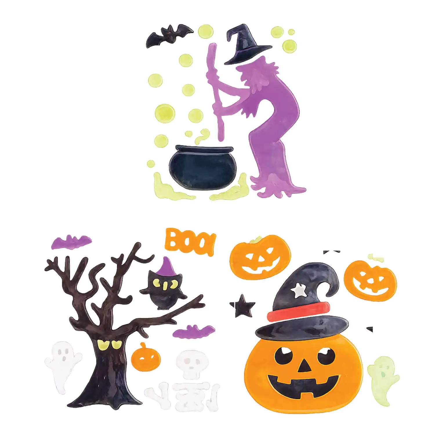 Halloween Window Stickers
