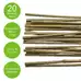 Bamboo Stick 120cm 20 Pack