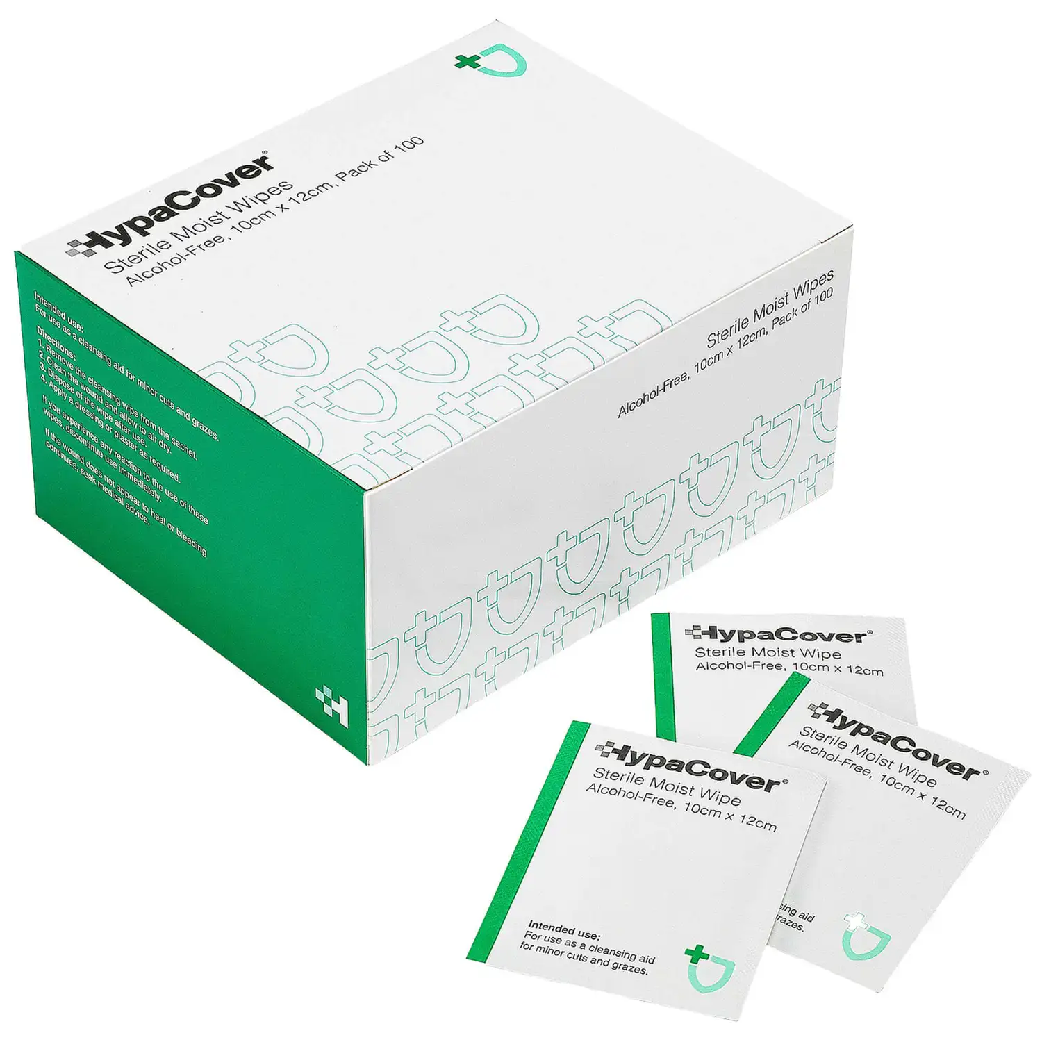 Alcohol Free Sterile Moist Wipes 100 Pack