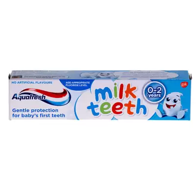 Aquafresh Milk Teeth Toothpaste 0-2 Years 50ml