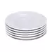 Saucer 6" / 16cm White 6 Pack