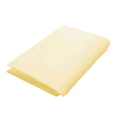 Sleepknit Single Fitted Sheet Flame Retardant 30 Pack - Colour: Yellow