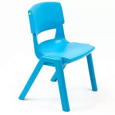Postura Plus Chair 350mm 30 Pack - Colour: Aqua Blue