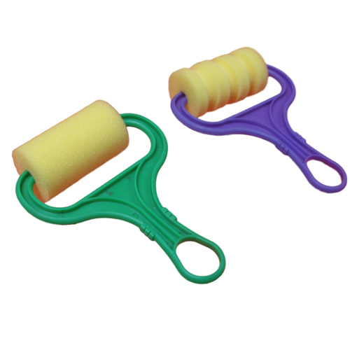 Pattern Foam Rollers 2pk With Double Paint Tray Gompels HealthCare