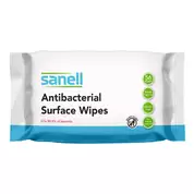 Sanell Antibacterial Surface Wipes 56 Pack