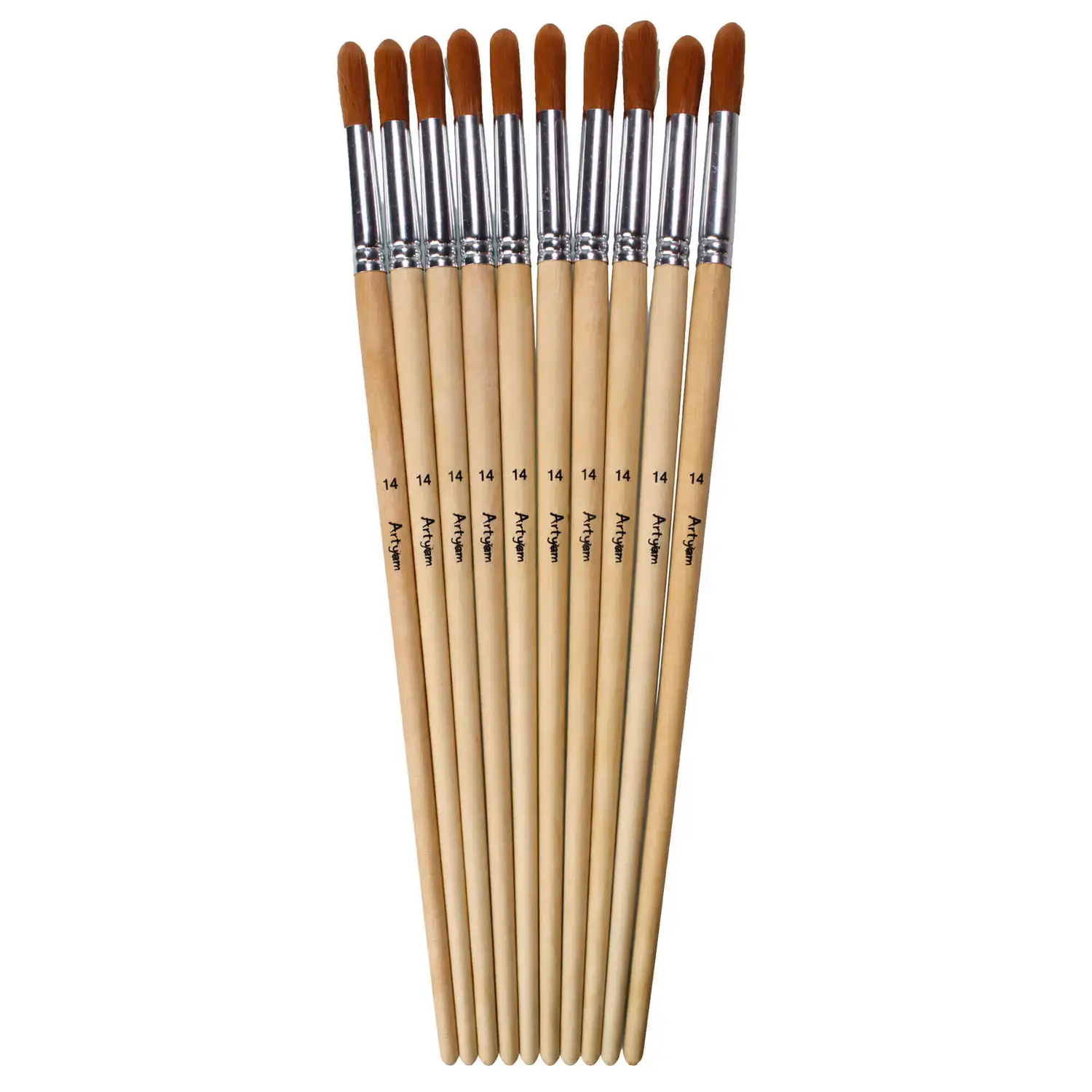 Artyom Chubby Round Brushes Size 14 10 Pack