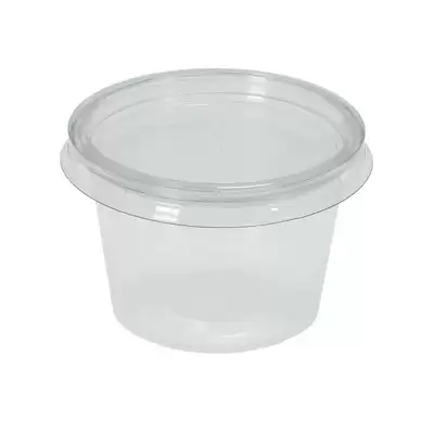 Containers and Lids 100 Pack - Size: 4oz