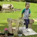 Wooden Outdoor Toddler Bridge