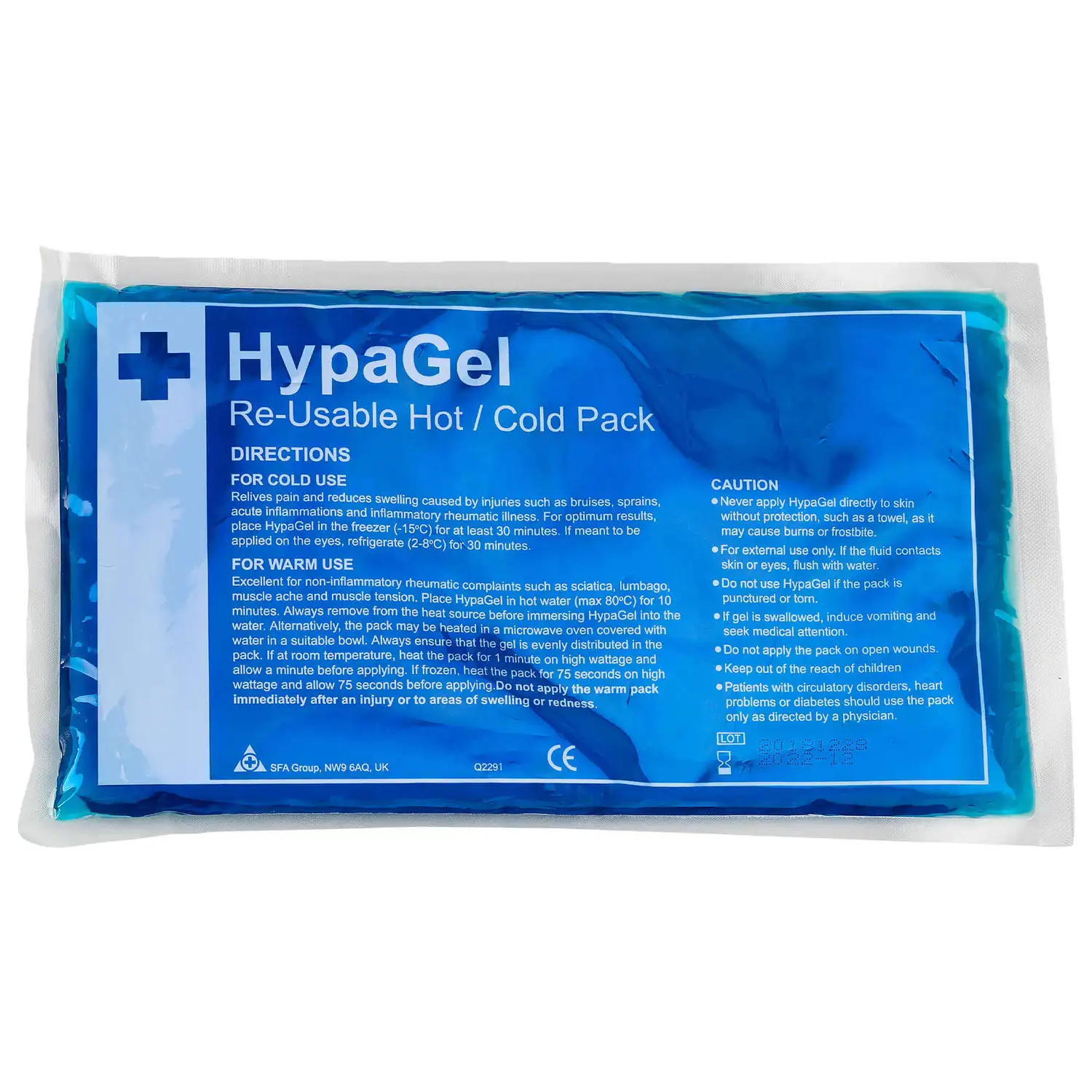 Reusable Hot and Cold Gel Pouch Large