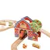 Olly and Oby Wooden Farm Train Set