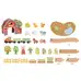 Olly and Oby Wooden Farm Train Set
