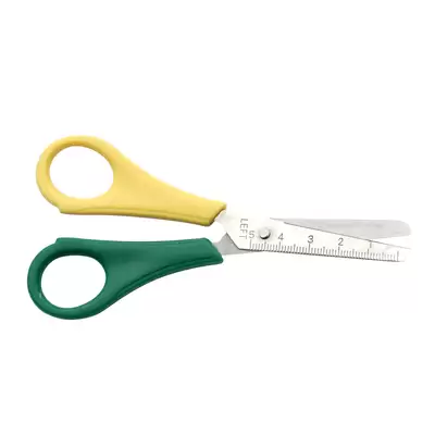 Left Hand Ruled Scissors 12 Pack