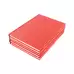 Manuscript Book Hard Back A4 Red 160 Pages