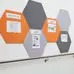 Eco Display Boards Hexagonal