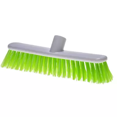Soclean Stiff Broom Head 12" - Colour: Green