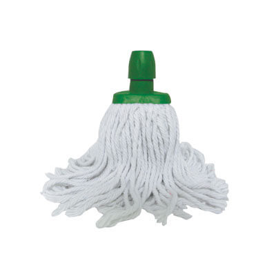 Cotton Twine Mop Head - Colour: Green
