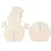 Artyom Wooden 3d Snowman 17cm 10 Pack
