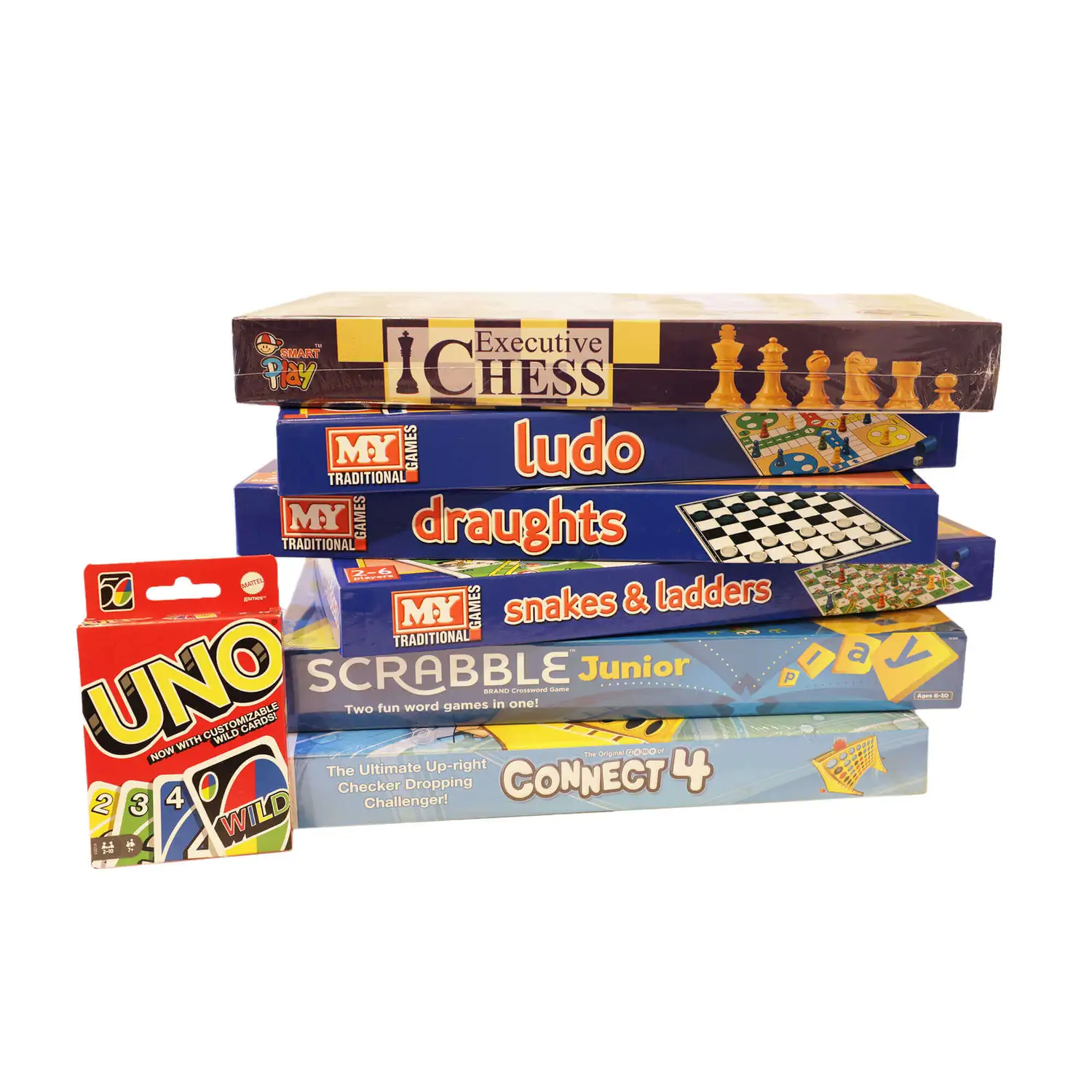 Assorted Board Games 7 Pack