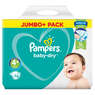 Pampers Baby-Dry Nappies Size 4+ Maxi Plus 76 Pack
