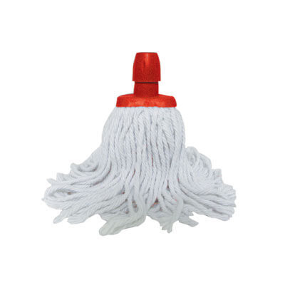 Cotton Twine Mop Head - Colour: Red